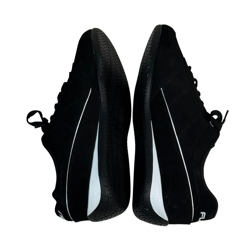 FUBU Mens Low‎ Top Sneakers Black White Memory Foam Size 13 LMNFB40SC004